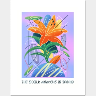 The World Awakens In Spring Posters and Art